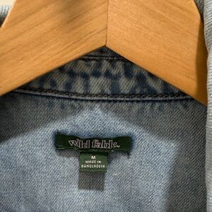 Wild Fable Light Blue Jean Jacket